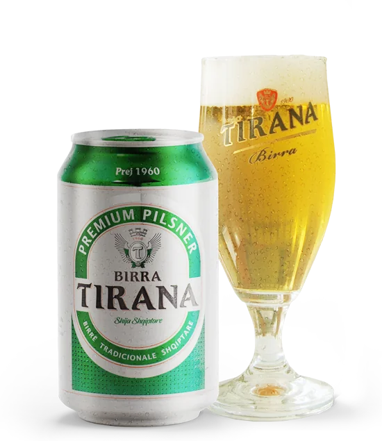 Kanaçe Birra Tirana 0,33 litra